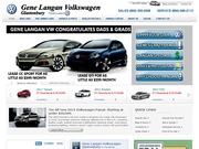 Gene Langan Volkswagen Website