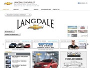 Langdale Chevrolet Pontiac Website