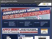 Lariche Chevrolet Cadillac Website