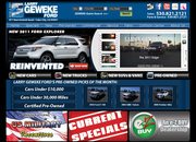 Larry Geweke Ford Website