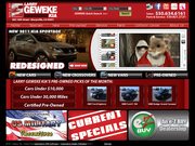 Larry Geweke Kia Website