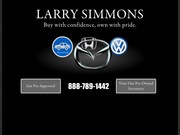 Simmons Honda Mazda Volkswagon Website