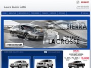 Laura Buick GMC Website