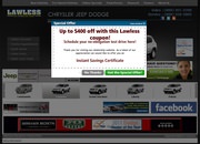Lawless Jeep Website
