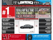 Lawrence Toyota Scion Website