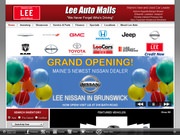 Lee Auto Mall Westbrook Website