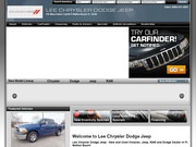 Lee Chrysler Plymouth Dodge Website