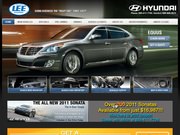 Lee Hyundai Website