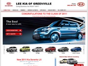Kia of Greenville Website