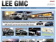 Lee Pontiac-Olds GMC Trucks Website
