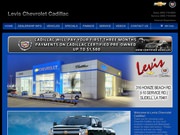 Levis Chevrolet Cadillac Website