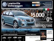 Lewisville Volkswagen Website