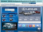 Lexus Monterey Peninsula Website