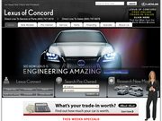 Lexus of Concord Website