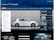 Lexus of Glendale Website