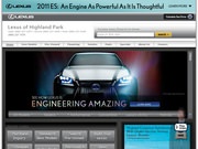 Lexus of Highland Park Website