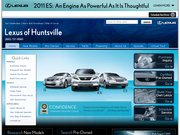 Lexus of Huntsville Website