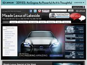 Meade Lexus of Lakeside Website