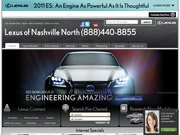 Lexus of Nashville North Website