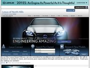 Lexus of North Hills Website