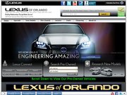Lexus of Orlando Website