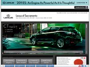 Lexus of Sacramento Website