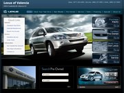 Lexus of Valencia Website