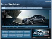 Lexus of Westminster Website