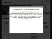Liberty Subaru Used Car Center Website
