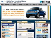 Lithia Ford Lincoln Website