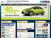 Lithia Ford Lincoln of Roseburg Website