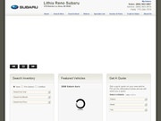 Lithia of Reno Subaru Website
