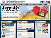 Lithia Volkswagon of Reno Website