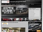 Locklear Dodge Chrysler Jeep Website