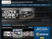 Star Chrysler Jeep Website