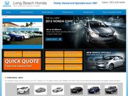Beach Honda Website