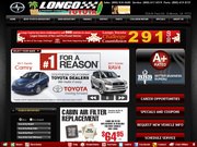 Longo Toyota Website