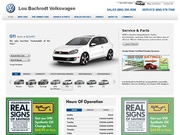 Lou Bacrodt Volkswagen Website