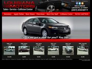 Louisiana Motors Pontiac Buick Website