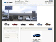 Louis Thomas Subaru Website