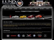 Lund Cadillac Website