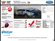 Luther Family Ford Website