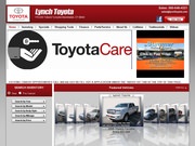 Lynch Toyota Website