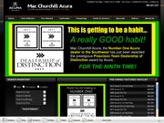 Mac Churchill Acura Website