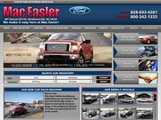 Bryan Easler Ford Website