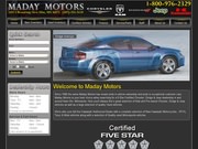Maday Motors Jeep Website