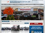 Magnussen Auburn Dodge Chrysler Jeep Nissan Website