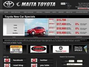 Maita’s Toyota of Sacramento Website