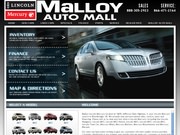 Malloy Lincoln Website