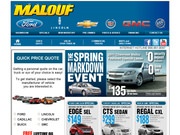 Malouf Buick Pontiac GMC Truck Website